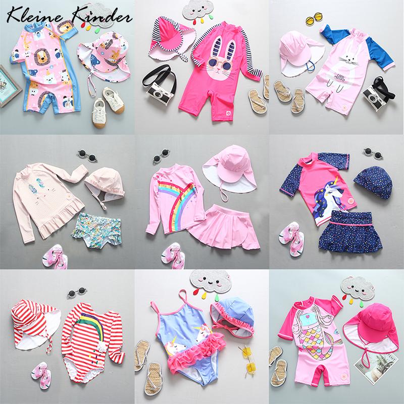 Đồ Bơi Cho Bé Gái Cho Bé Chống Tia UV Đầm UPF50 Dài Tay Nàng Tiên Cá Kỳ Lân Tập Đi Cho Bé Gái Trẻ Em Tắm Bơi Dành Cho Trẻ Em