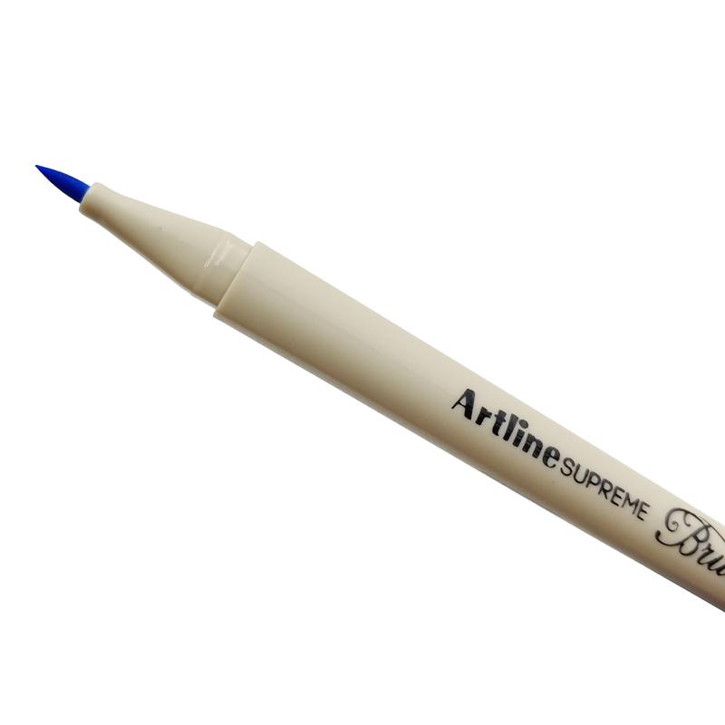 Bút Lông Đầu Cọ Artline Supreme Brush Pen EPFS-F - Xanh Nhạt