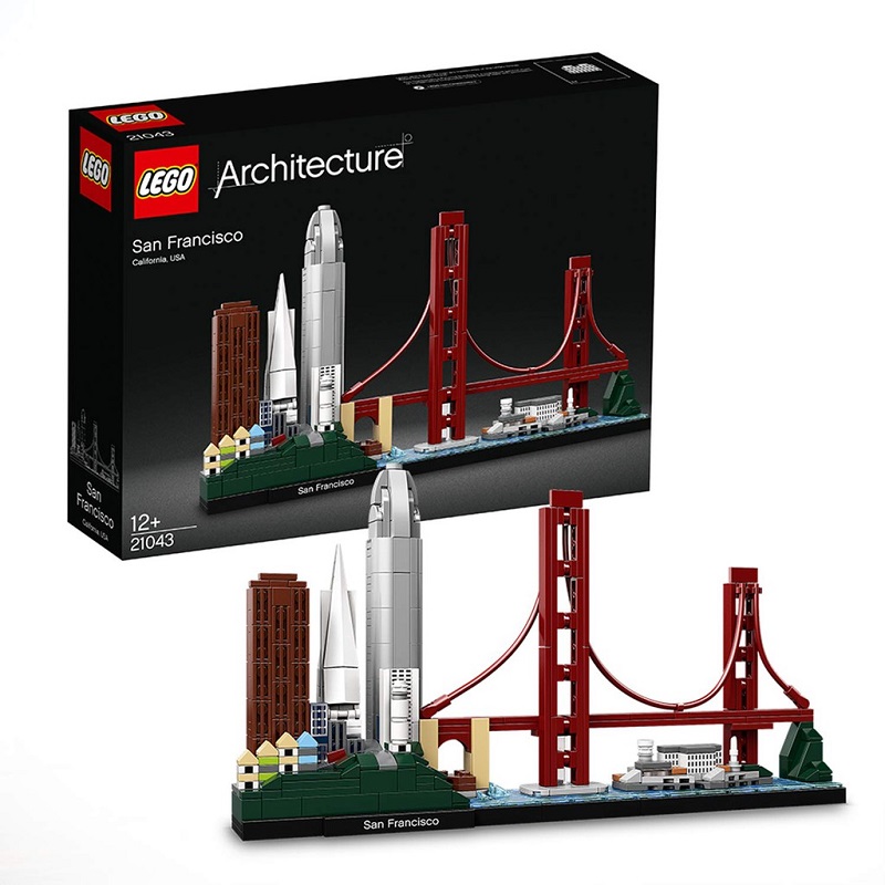 Mô hình đồ chơi lắp ráp LEGO ARCHITECTURE Thành Phố San Francisco 21043 ( 565 Chi tiết )