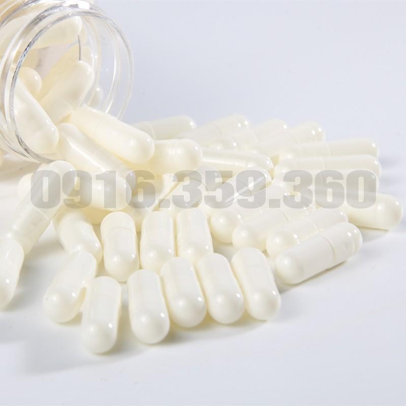 1kg Vỏ nang, viên nang rỗng, viên con nhộng, empty gelatin, viên thuốс rỗng trắng tinh khiết