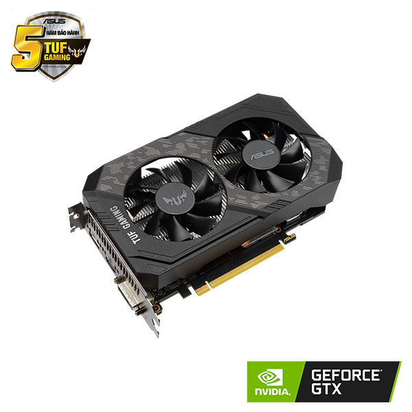 Card màn hình ASUS GeForce GTX 1660 Supper OC 6GB D6 (TUF GTX1660S O6G GAMING) - Hàng chính hãng Viết Sơn phân phối