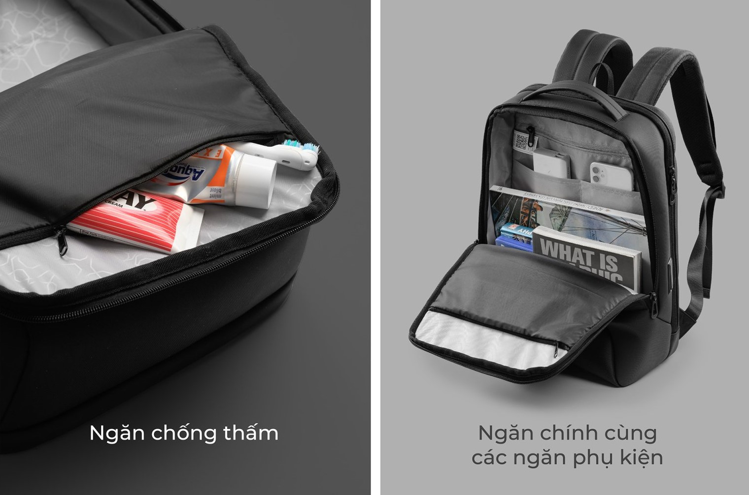 Balo Laptop 15.6 Inch KINGBAG APOLLO Cao Cấp, Bền Bỉ - Hàng Chính Hãng