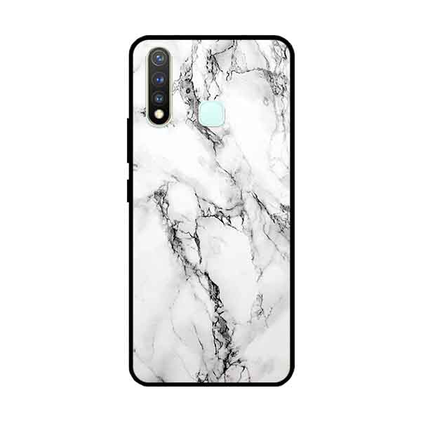 Ốp Lưng in cho Vivo Vivo Y19 /U3 /Y5s /U20 Mẫu Nền Đá Hoa 1 - Hàng Chính Hãng
