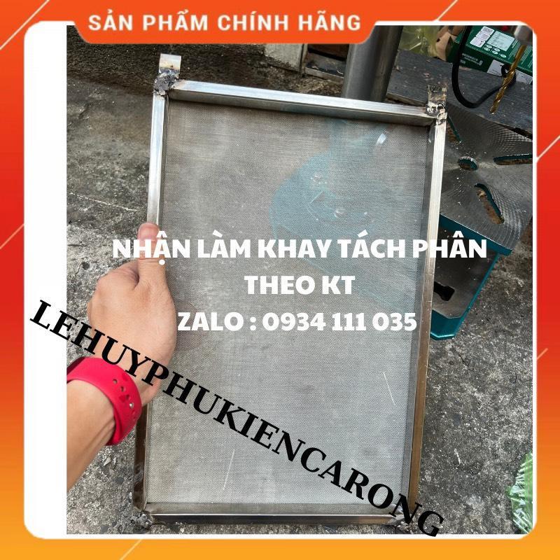 Khay Tách Phân Hồ Cá INOX 304, Khay Lọc, Tách Cặn Bẩn Kích Thước Làm Theo Yêu Cầu