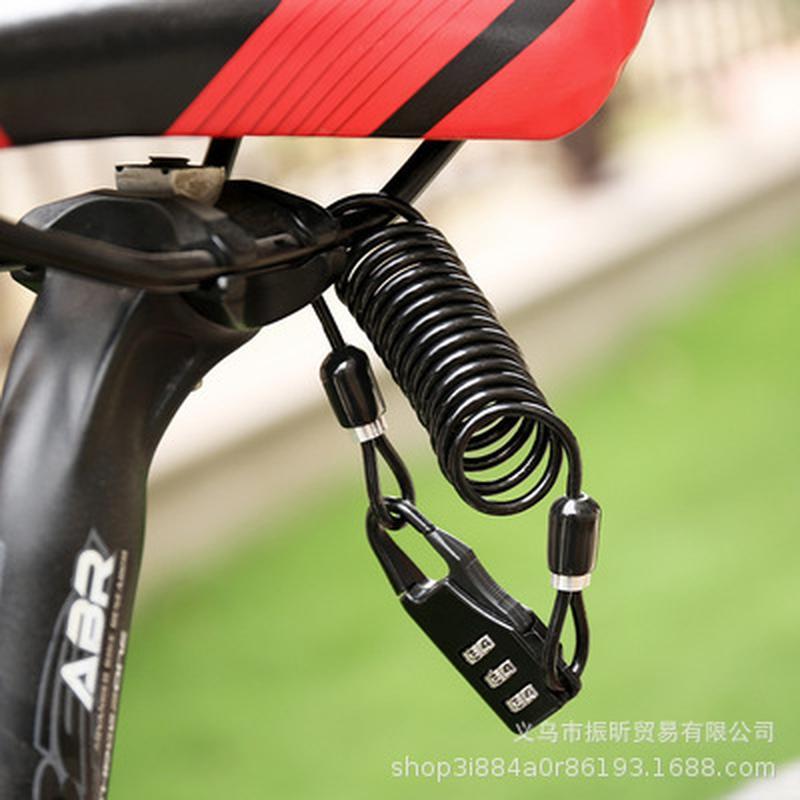 Thuận Lợi Nhất C Mũ Bảo Hiểm Khóa Xe Đạp Khóa Dây Khóa Xe Đạp Xe Máy Điện Di Động Mật Khẩu Khóa Cáp 0.1