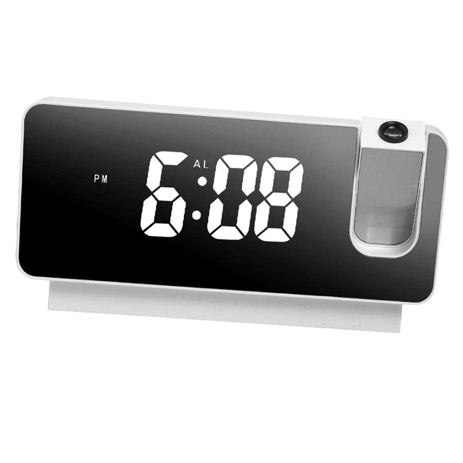 Alarm Clock Quiet Rotatable for NightStand Children Bedroom