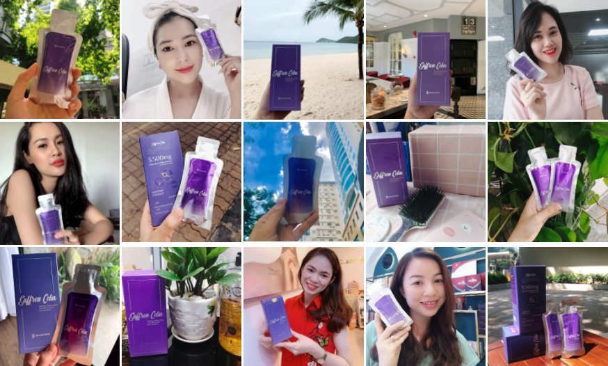 Saffron Collagen Colax Liệu Trình 3 Tháng