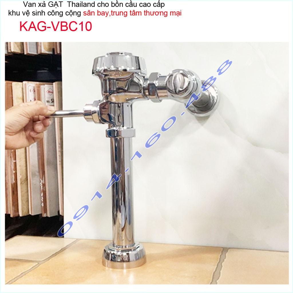 Van xả gạt bồn câu KAG-VBC10, van xả cho bồn cầu Toto, Inax treo tường không thùng nước