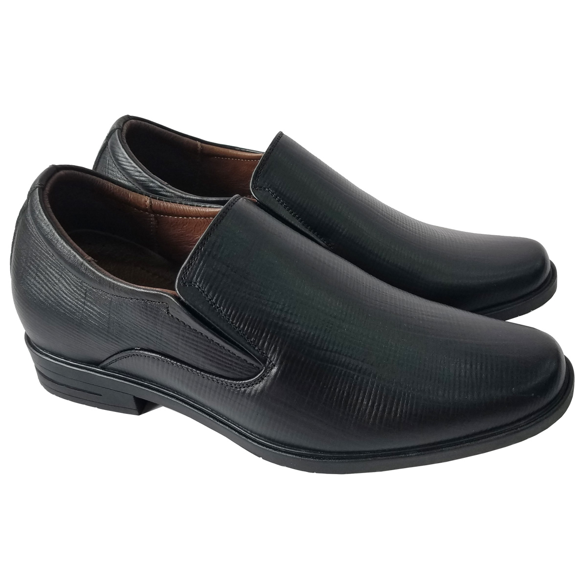 Giày Tây Nam Tăng Chiều Cao BIGGBEN Da Bò Thật GT273