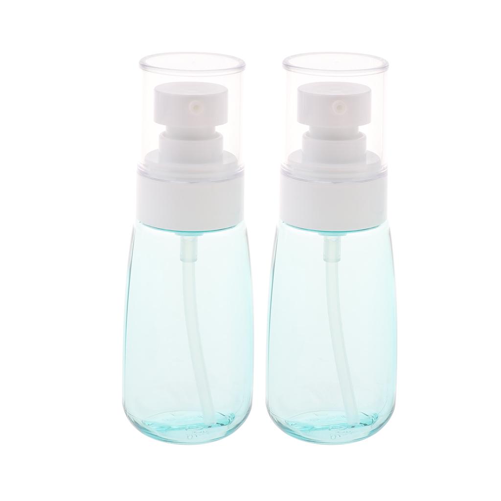 2Pcs Makeup Pump Bottle Container Cosmetic Cream Lotion Bottles Clear