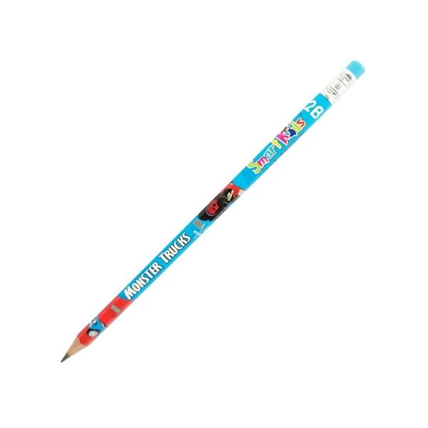 Bút Chì Gỗ 2B Monster Truck - Smart Kids PC10