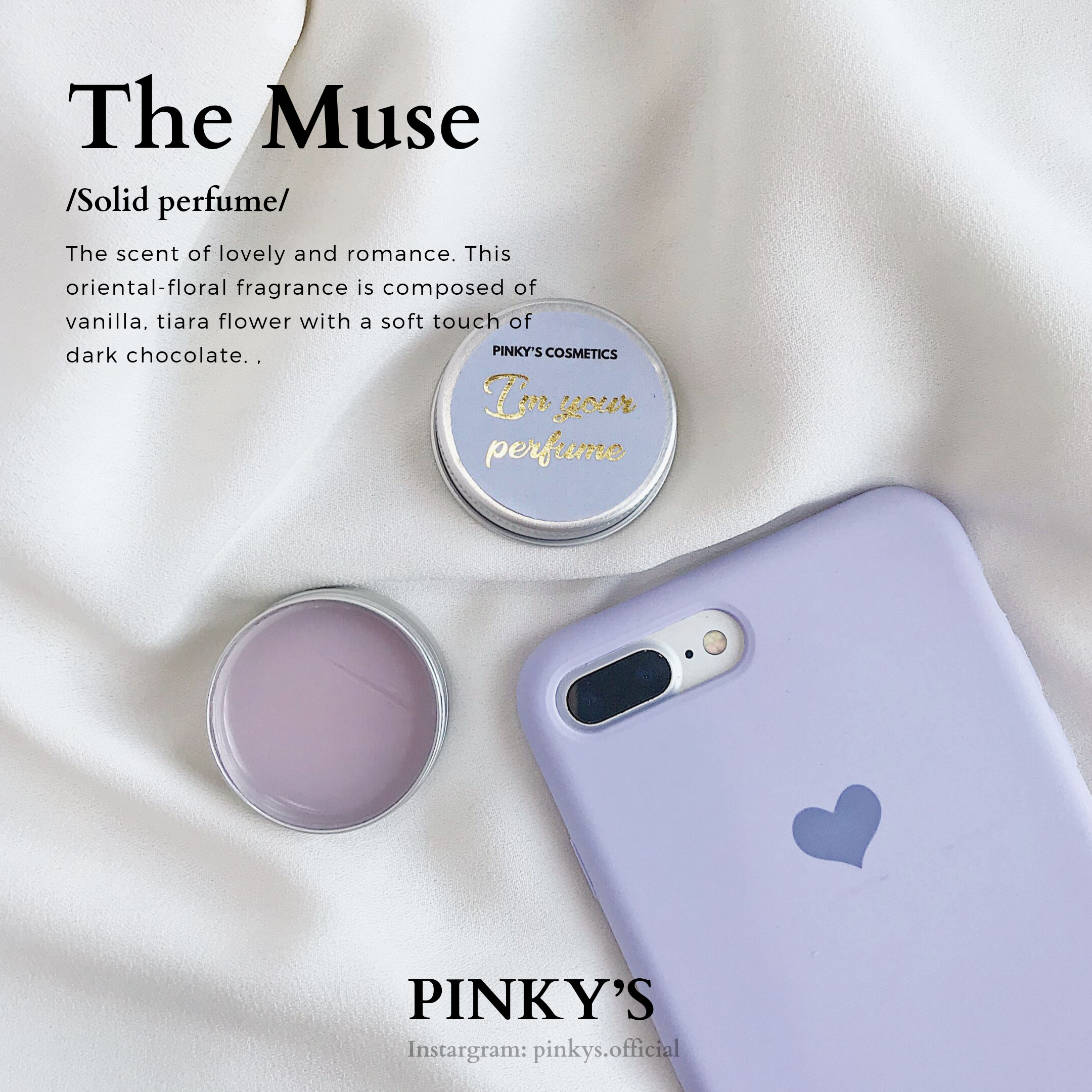 Nước Hoa Khô PINKY'S - mùi The Muse