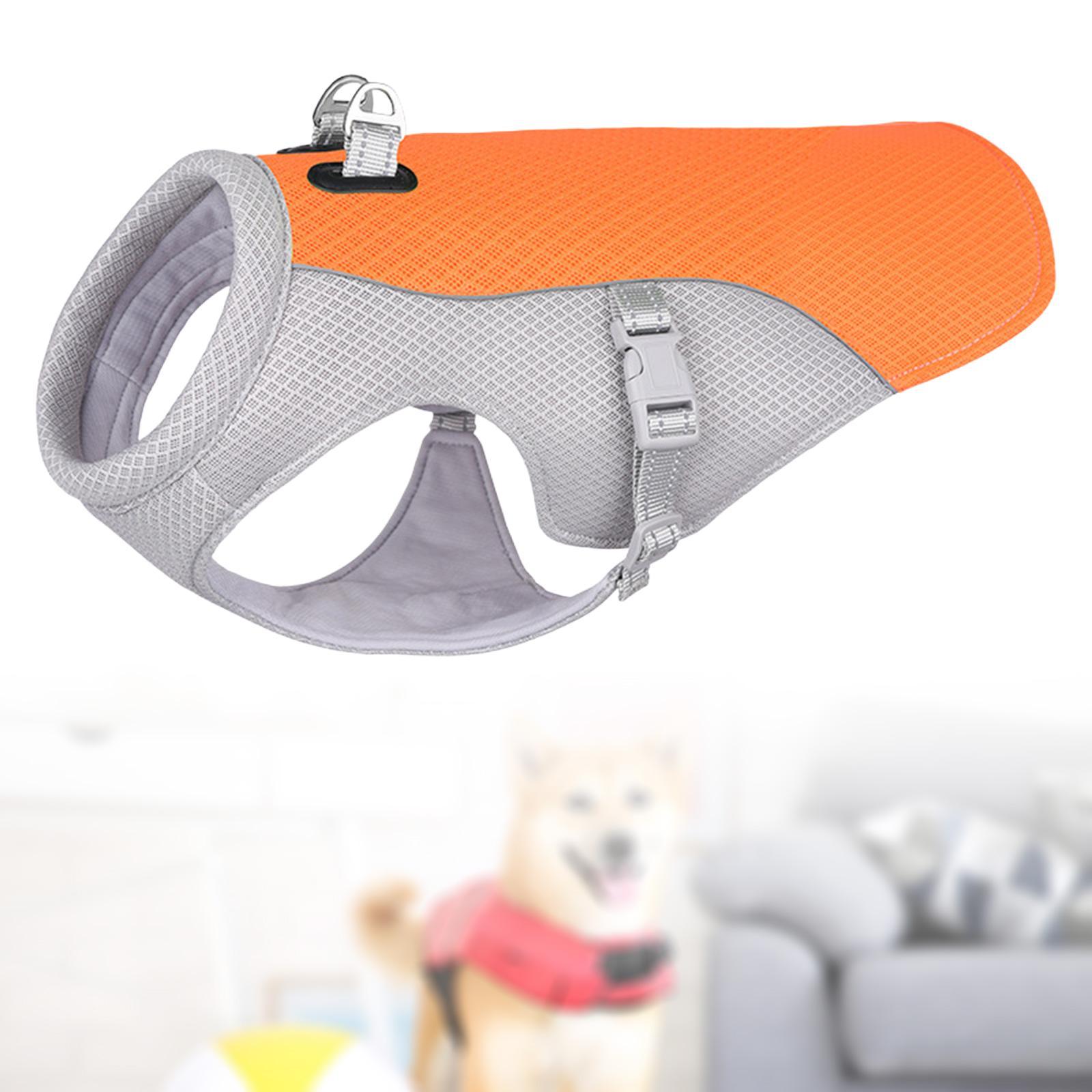 Jacket Pet Dog Cooling Vest Harness for Puppy Small Medium Large Dogs