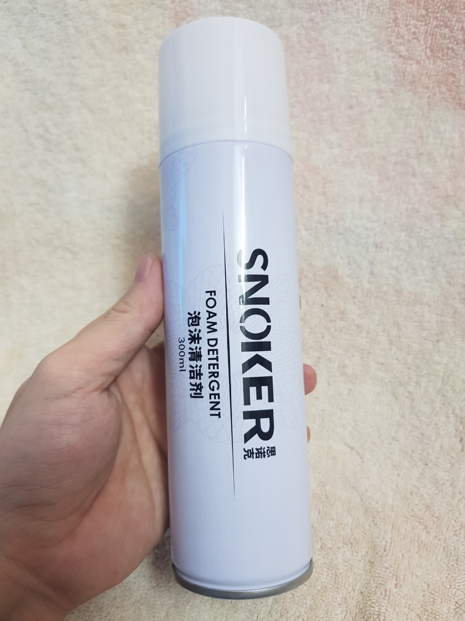 Chai xịt bọt tuyết vệ sinh giày dép tẩy trắng Snoker - Hàng chính hãng