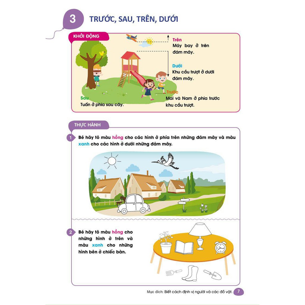 Combo 2 cuốn Maths - Sắc màu toán học - Chinh phục Toán tư duy dành cho trẻ 4 - 6 tuổi - Tặng kèm 1 bộ bút bay mực