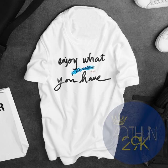 - ÁO THUN UNISEX MEANING SLOGAN ĐỦ MÀU