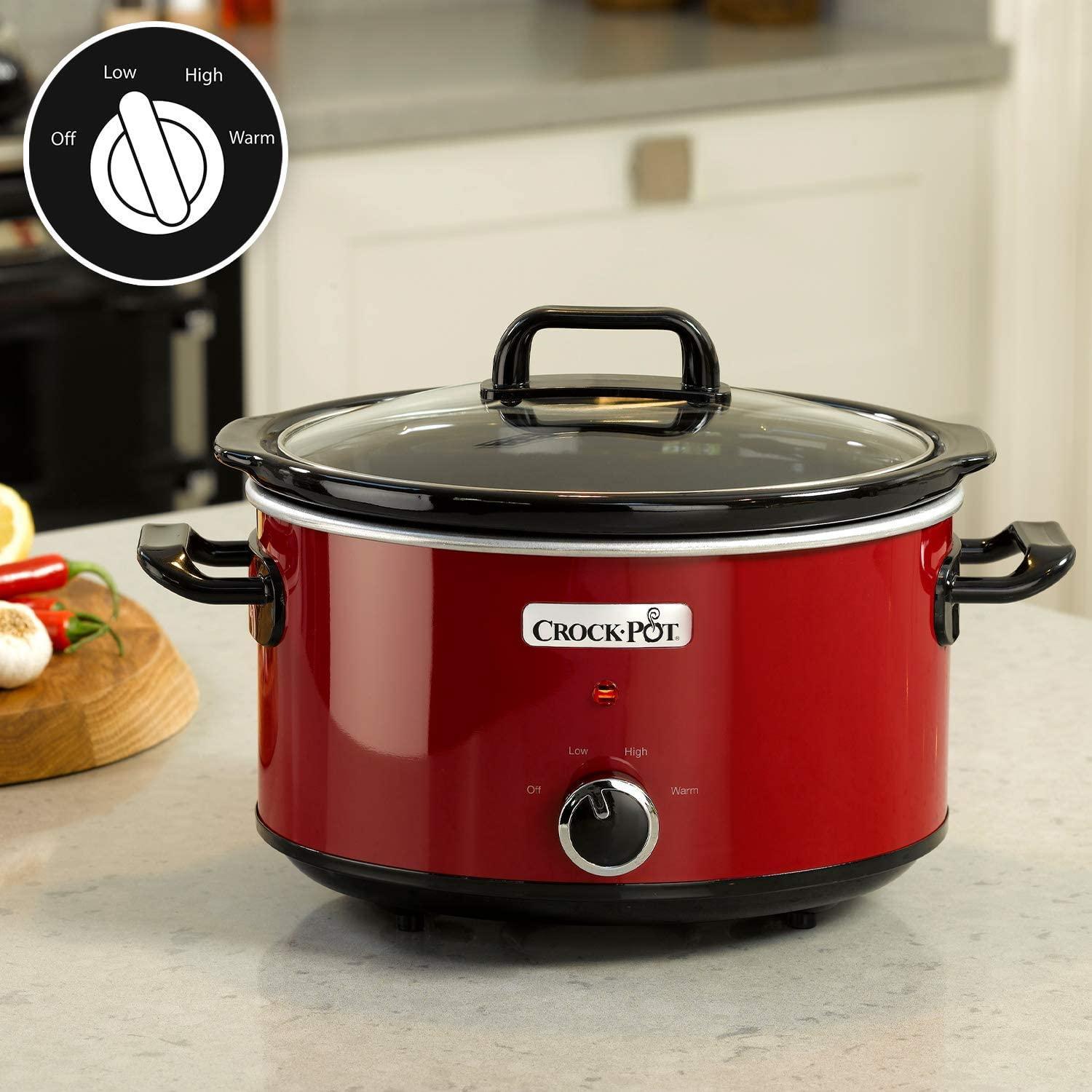 Nồi Nấu Chậm Crock - Pot, Nồi Kho Các, Nồi Nấu Cháo, Nồi Ninh Xương, Dung Tích 3.5L, 2 Mức Nhiệt Tùy Chỉnh, Nhập Đức
