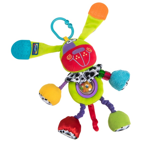 Đồ Chơi Treo Nôi Và Xe Đẩy Chó Doofy Dog Ngộ Nghĩnh Playgro, Cho Bé Từ 3 Tháng