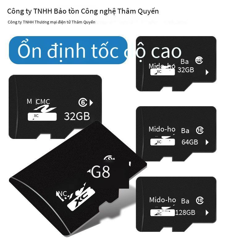 Đảm bảo chất lượng bán hàng trực tiếp Thẻ 8G Thẻ lưu trữ điện thoại di động 64G Thẻ TF 16G Máy ghi âm lái xe 4G Thẻ nhớ 32G 128G