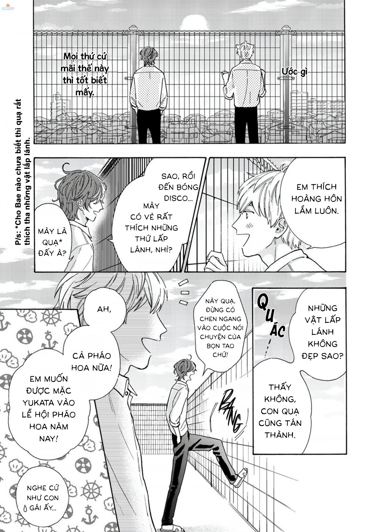 ngôi sao hạng nhất được vẽ bằng nụ hôn chapter 4 25