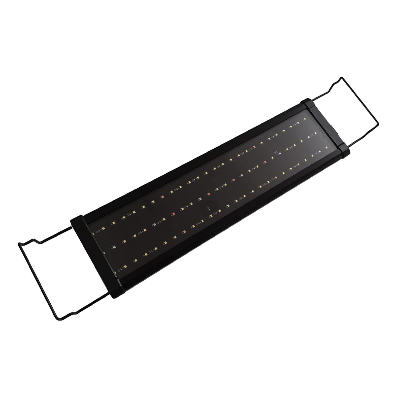 LED Aquarium Light Fishes Tank Light with Extendable Brackets Full Spectrum