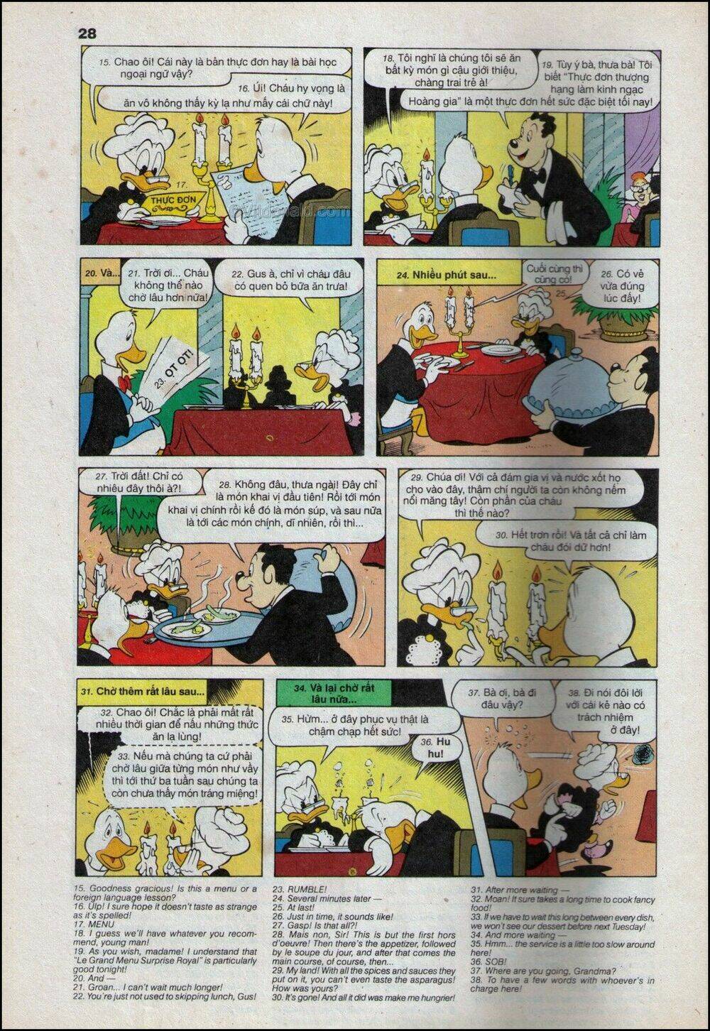 donald và bạn hữu chapter 25 30