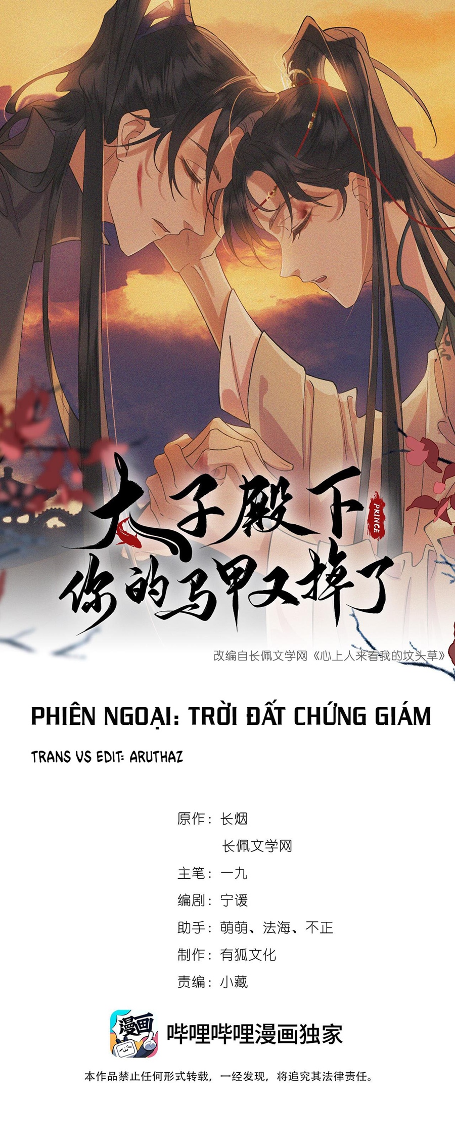 thái tử điện hạ, mã giáp của ngài lại rơi rồi chapter 17.5 1