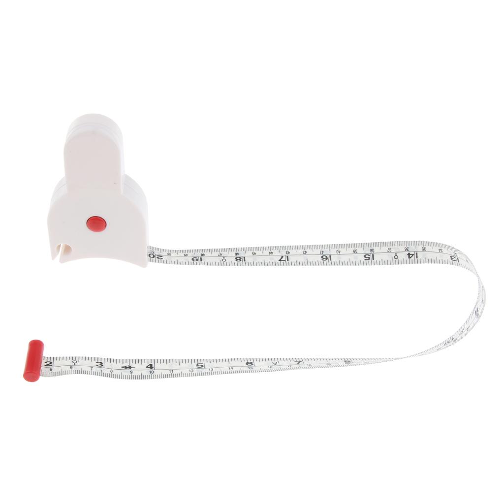 Premium Body Mass Measurements Measuring Body Waist Tape Measure White