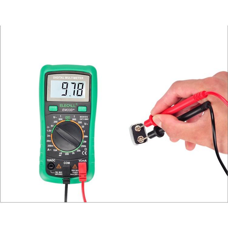 Đồng hồ đo điện vạn năng kế EM33D