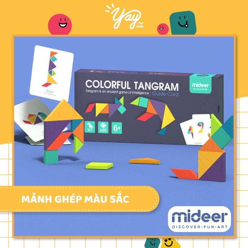 Trò Chơi Colorful Tangram - MIDEER & TOI