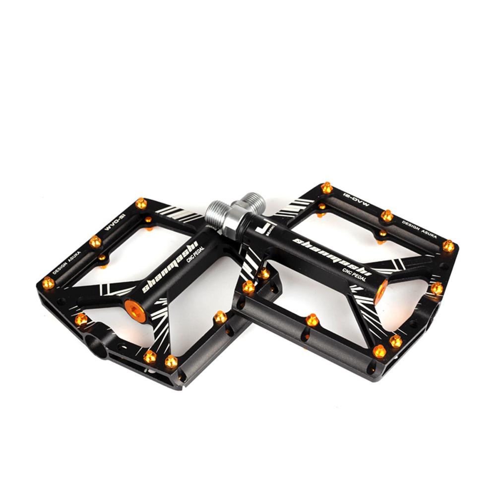 2 Bàn đạp xe đạp BIKEIN PRO làm bằng hợp kim nhôm, trọng lượng nhẹ, chống mài mòn, chống thấm nước