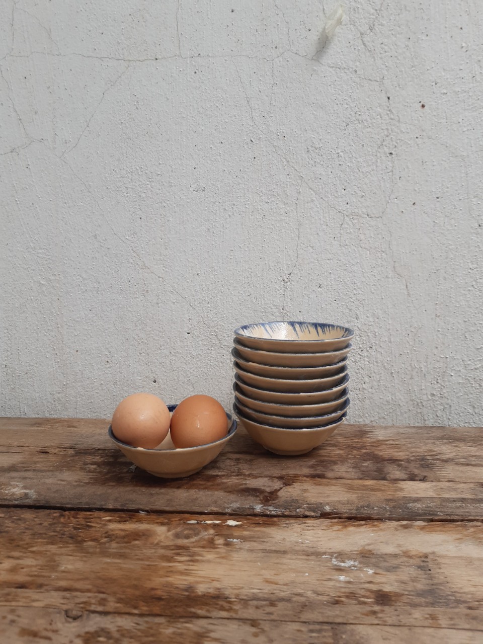 30 Chén bánh bèo trứng nướng lòng sâu lán như hình