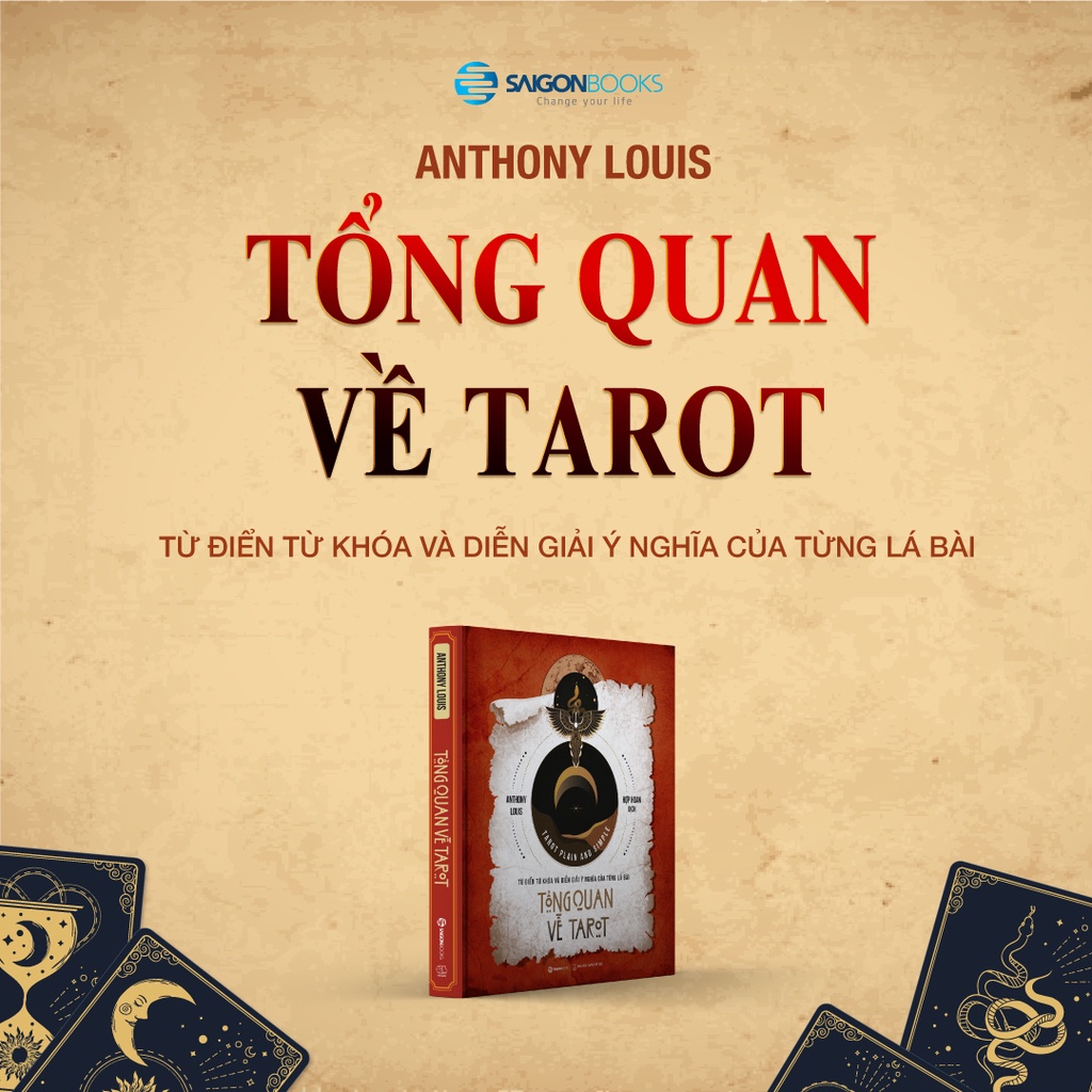 Sách - Tổng quan về Tarot - Tác giả Anthony Louis SGB