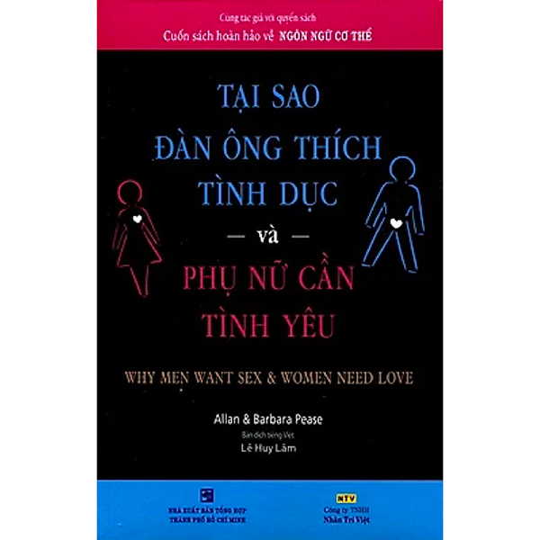 Tại Sao Đàn Ông Thích Tình Dục Và Phụ Nữ Cần Tình Yêu (Tái Bản 2022)