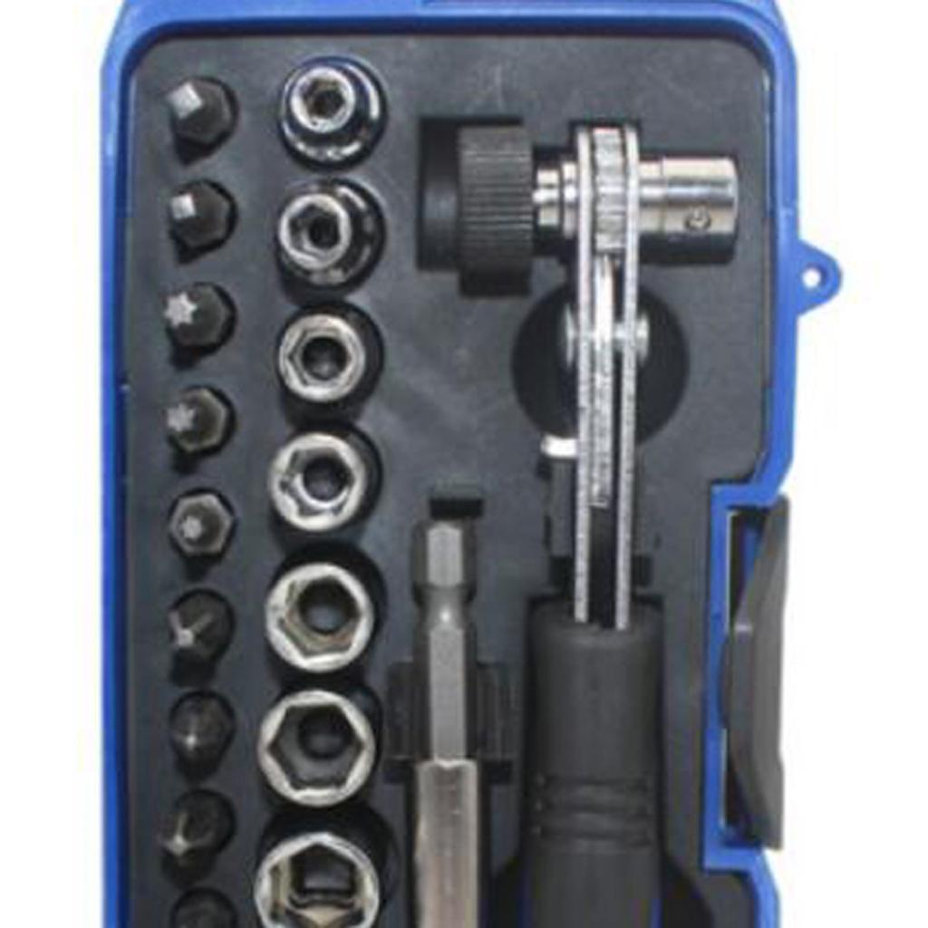 Ratchet Wrench Screwdriver Socket Screwdriver Bits -23pcs/Set