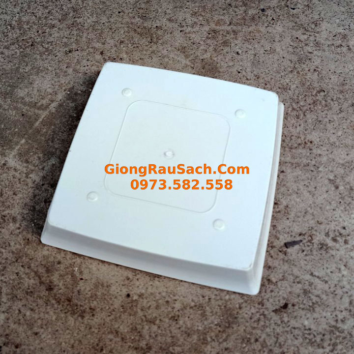 Combo 5 khay Đĩa Lót Hứng Nước Chậu Trồng Cây Cảnh DV25 Vuông Viền 22.7cm lọt lòng 22cm
