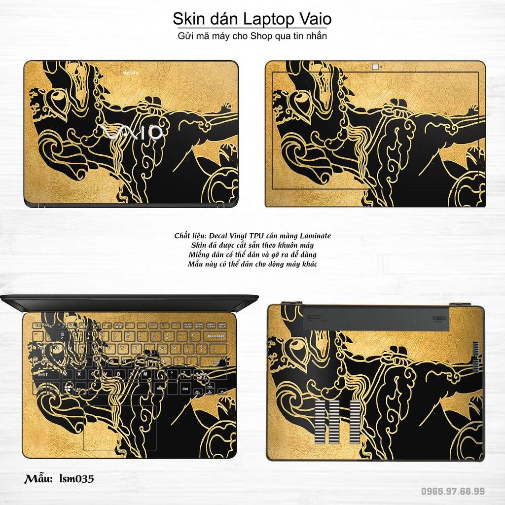 Skin dán Laptop Sony Vaio in hình Nghê Việt Nam - lsm035 (inbox mã máy cho Shop)