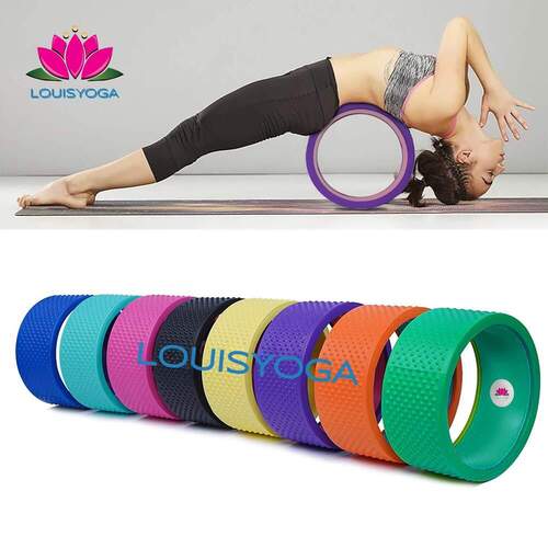 Vòng gai tập yoga cao cấp 16x32 cm - cao cấp,thư giãn, mở vai - Thương hiệu LOUIS YOGA