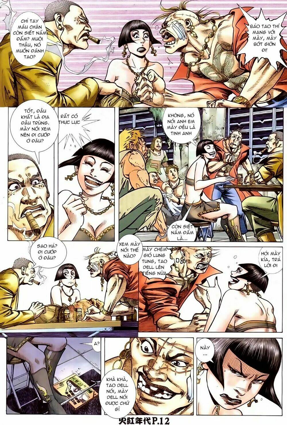 hỏa hồng niên đại hắc cốt đường chapter 91 11