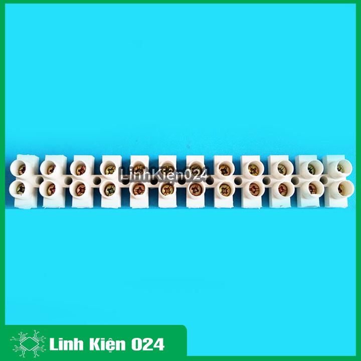 Cầu Đấu Điện 12P-Trắng - 20A X3-2012