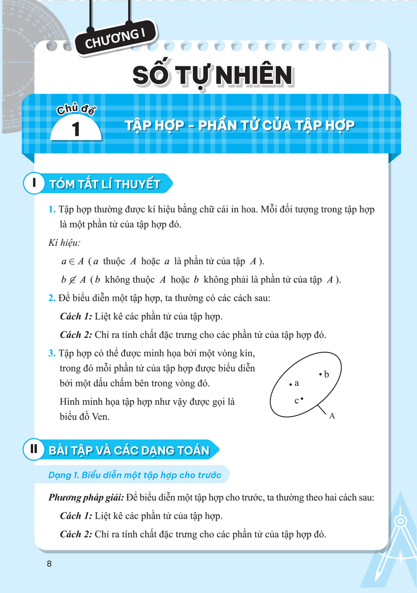 Sổ Tay Kiến Thức - Phương Pháp - Dạng Bài Đại Số Và Hình Học Toán 6_MEGABOOK