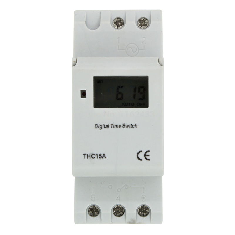 Công tắc hẹn giờ lập trình điện tử THC15A 220V/16A