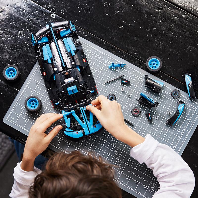 Đồ Chơi Lắp Ráp Siêu Xe Bugatti Bolide Agile Blue Lego Technic 42162 (905 chi tiết)