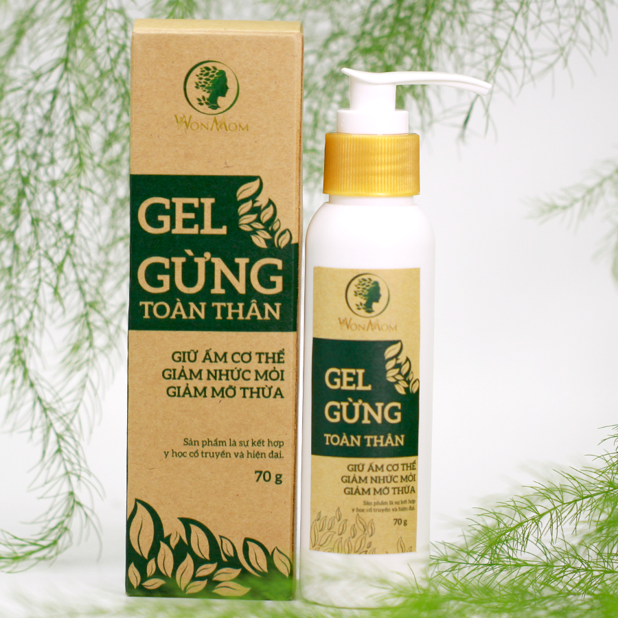 Gel gừng toàn thân Wonmom