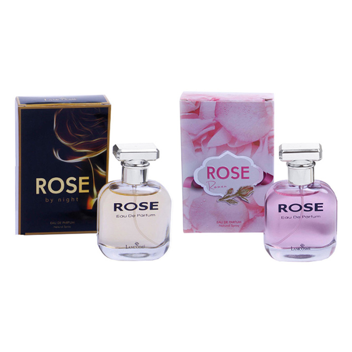 Combo 2 nước hoa nữ Lamcosmé Rose Roman và Rose Night (60ml)