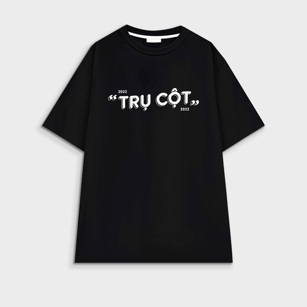 Áo đôi nam nữ unisex Trụ Cột Nóc Nhà đồ đôi nam nữ tay lỡ vải cotton