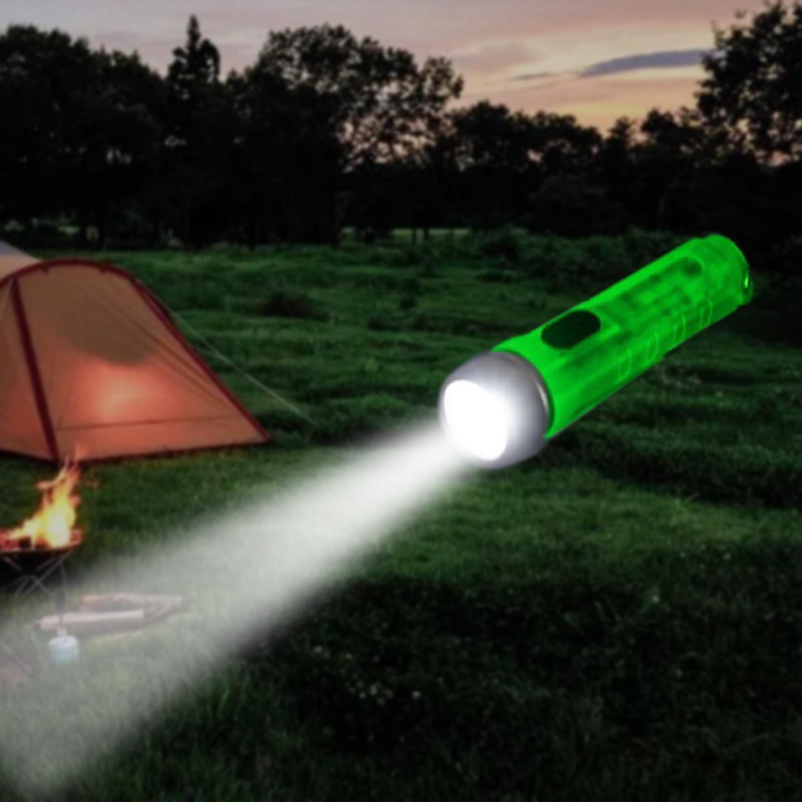 Portable Mini LED Flashlight Torch USB Rechargeable for Outdoor Workshop