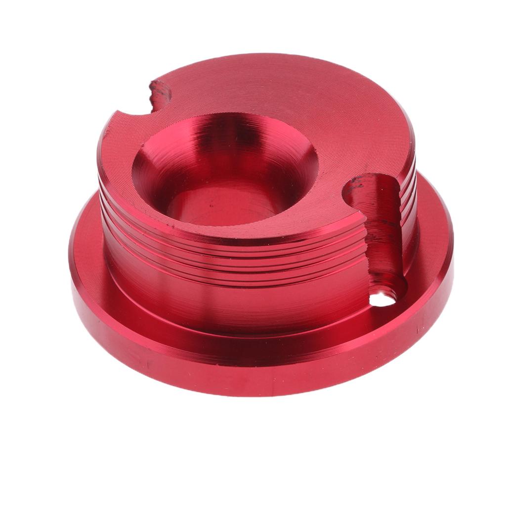 CNC 44mm Air Filter Adapter for 2-Stroke 47cc 49cc Pocket Bike Red