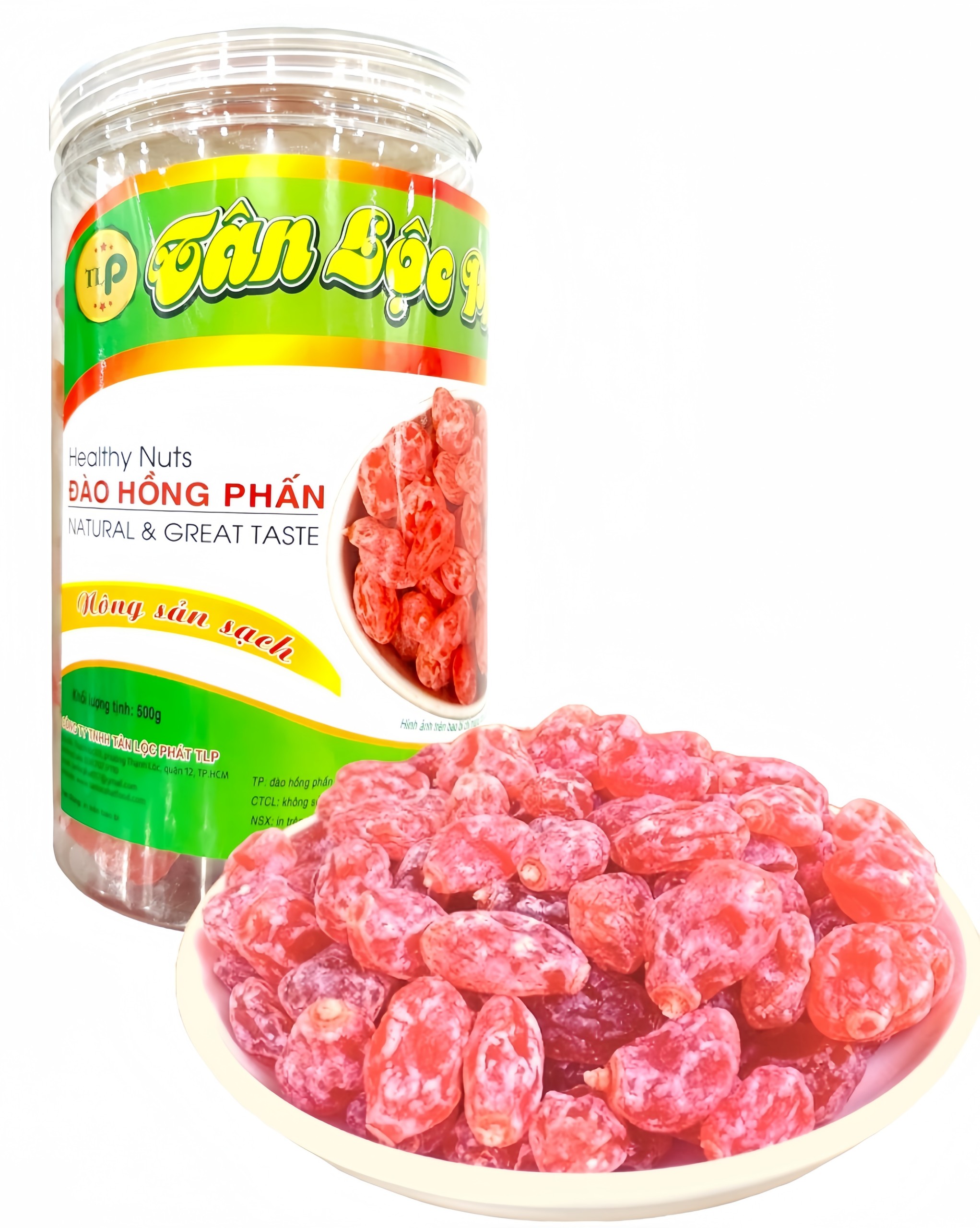 ĐÀO HỒNG PHẤN TÂN LỘC PHÁT HŨ 500G