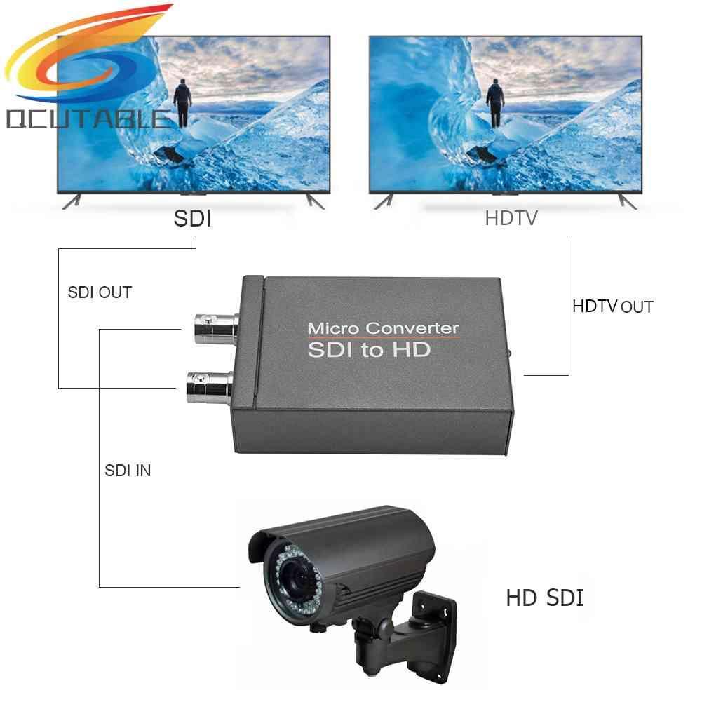 Bộ ChuyểN ĐổI Âm Thanh Tự ĐộNg HD 3G SDI Sang HDMI-compatible BNC Sang HDMI-Compat